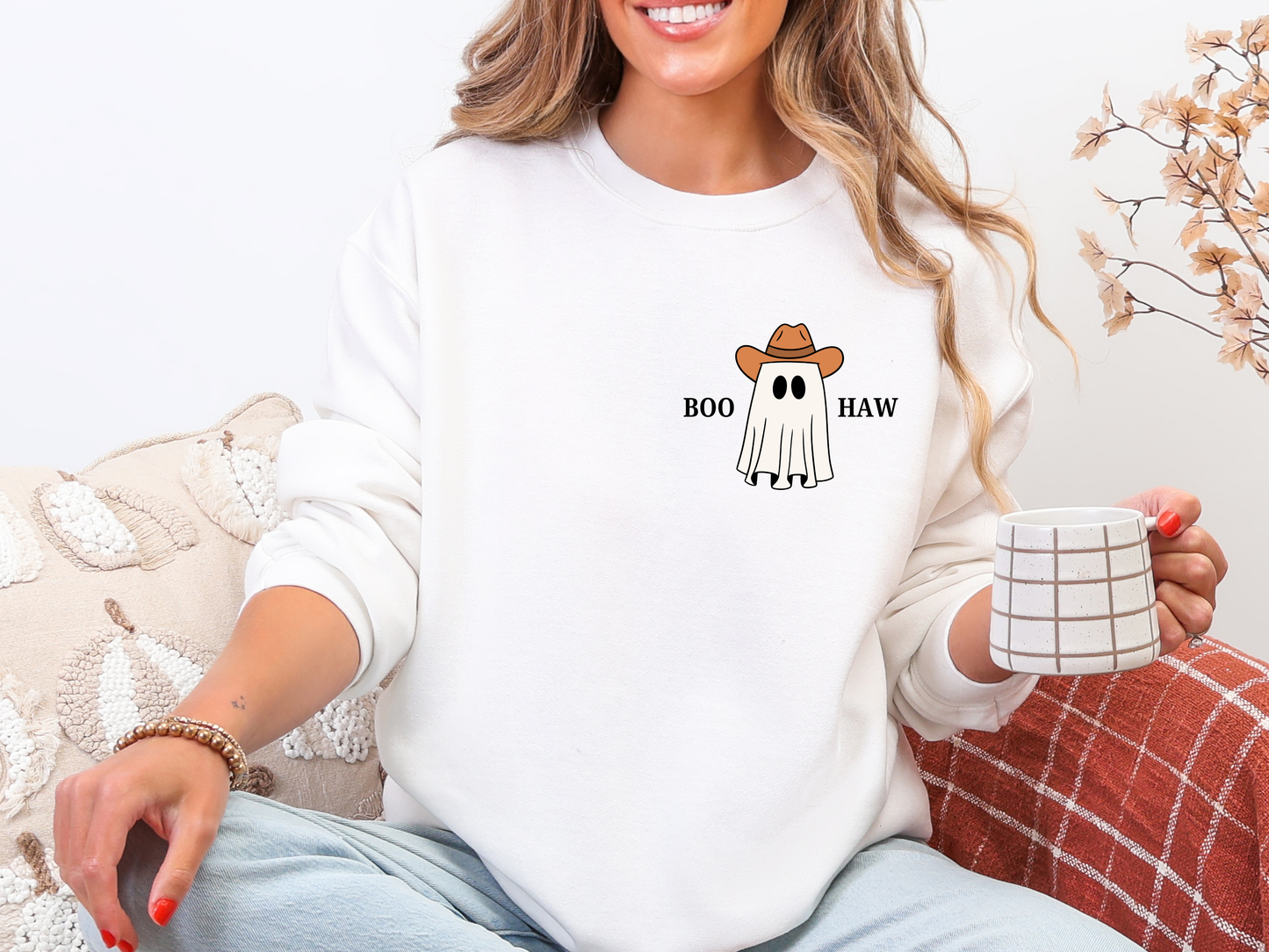 "BOO HAW" Crewneck