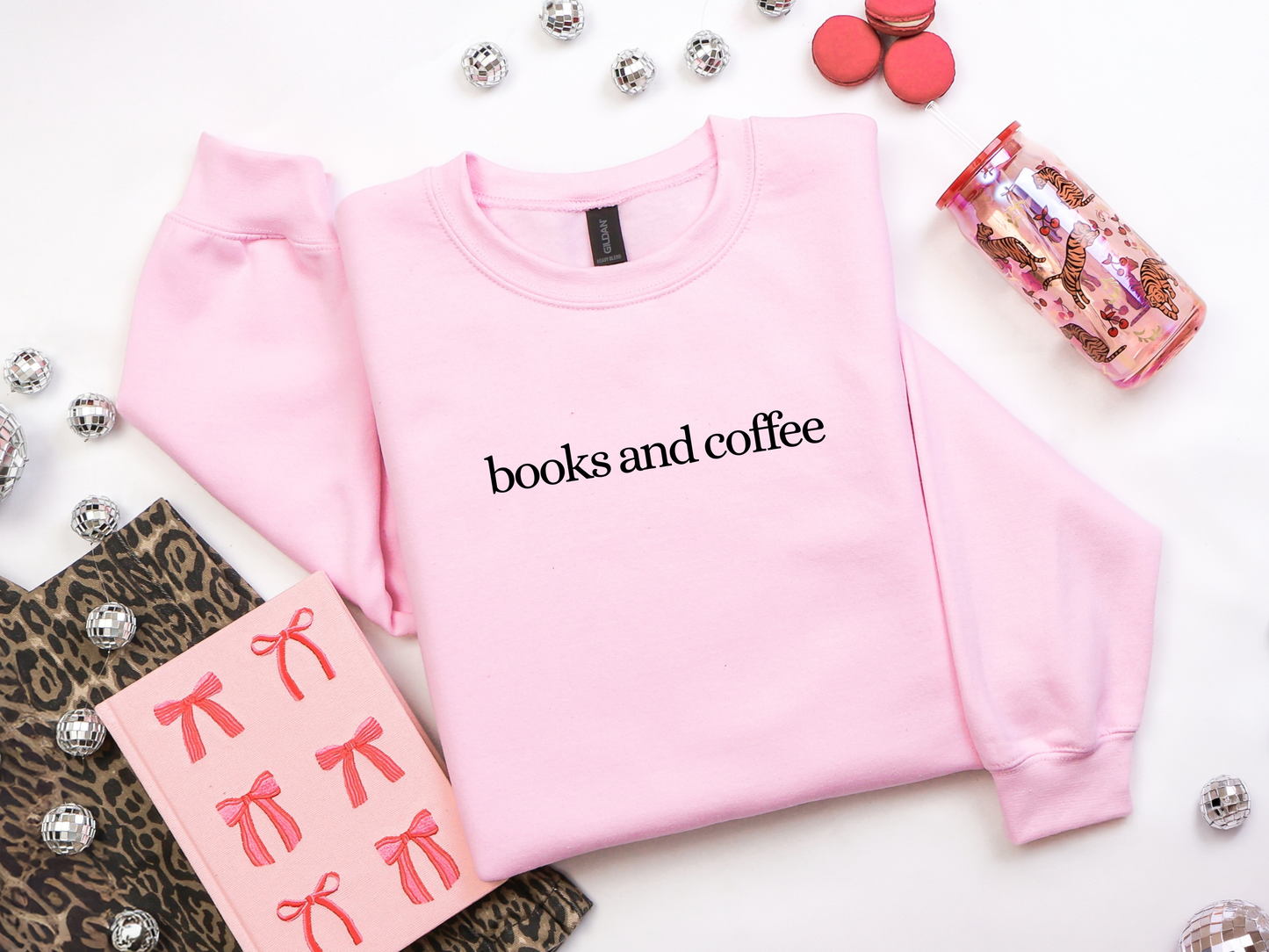"Books and Coffee" Crewneck