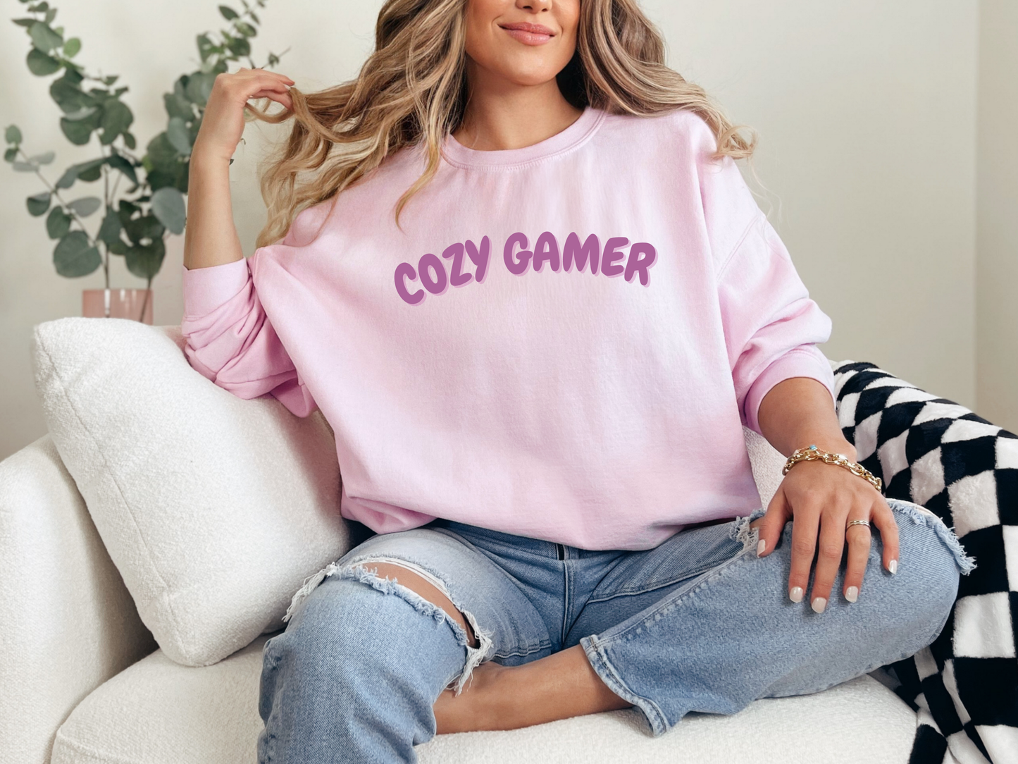 "Cozy Gamer" Crewneck