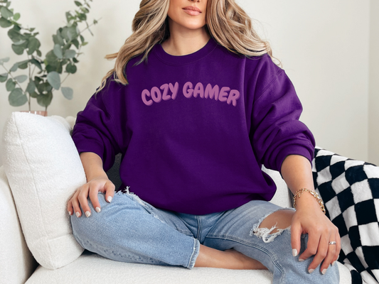 "Cozy Gamer" Crewneck
