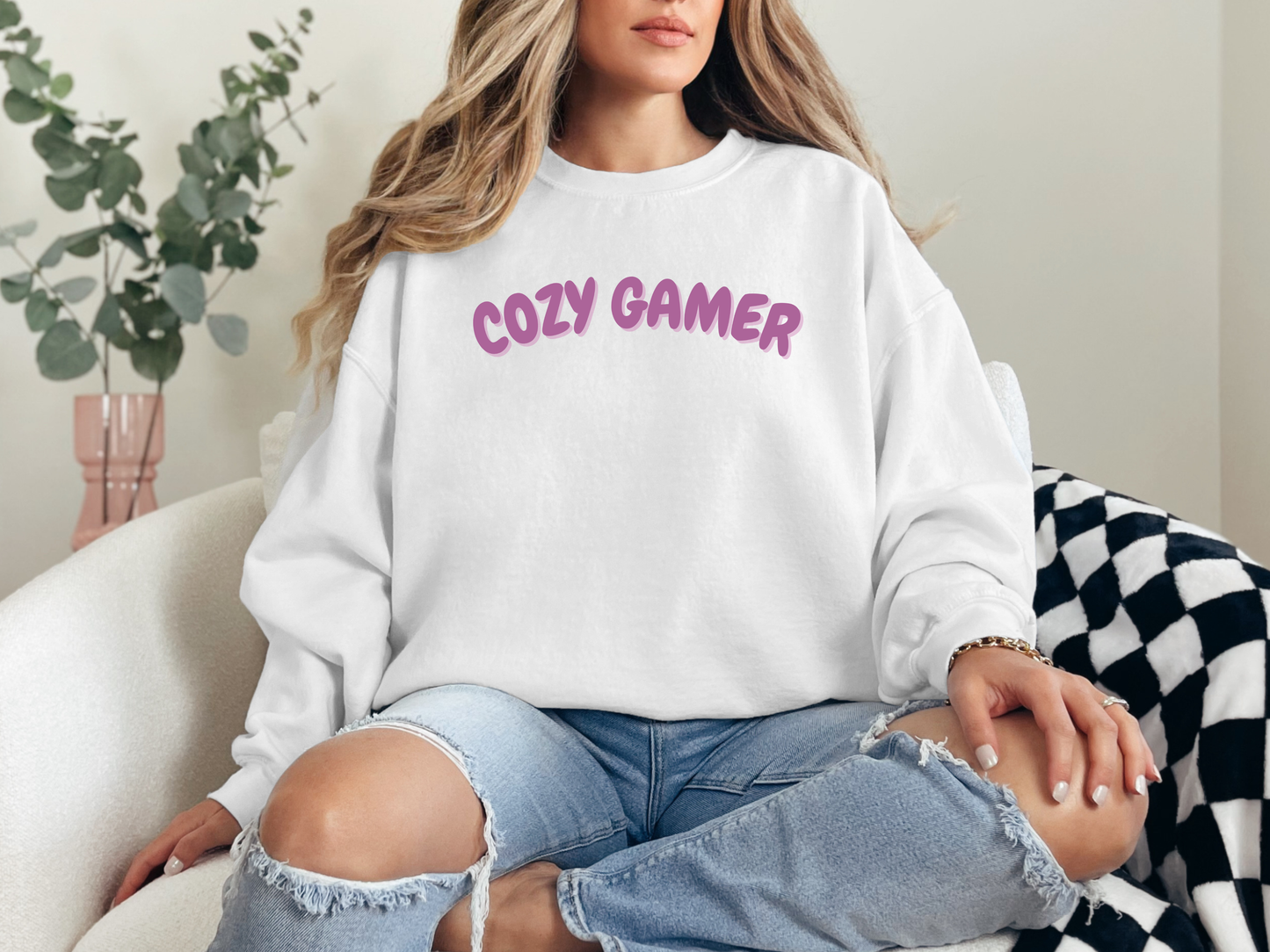 "Cozy Gamer" Crewneck