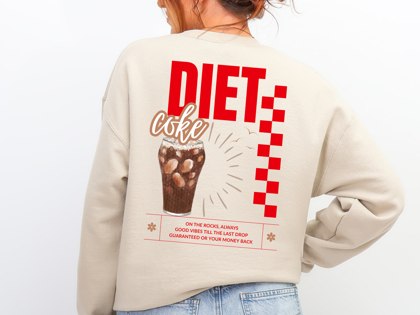 "Vintage Diet Coke" Crewneck