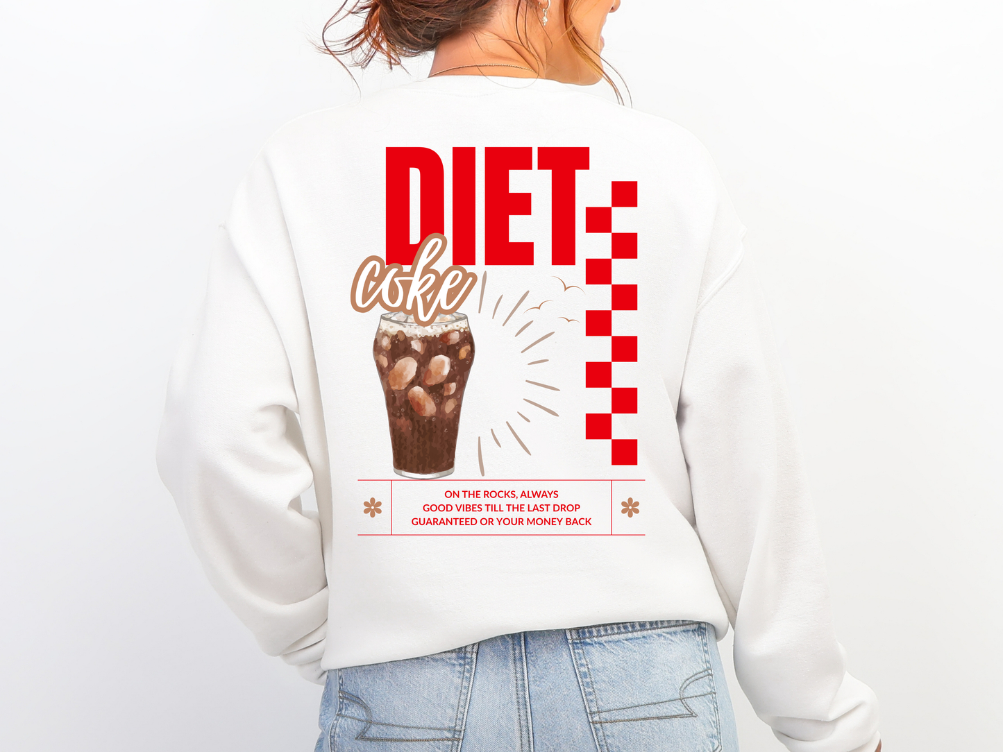 "Vintage Diet Coke" Crewneck