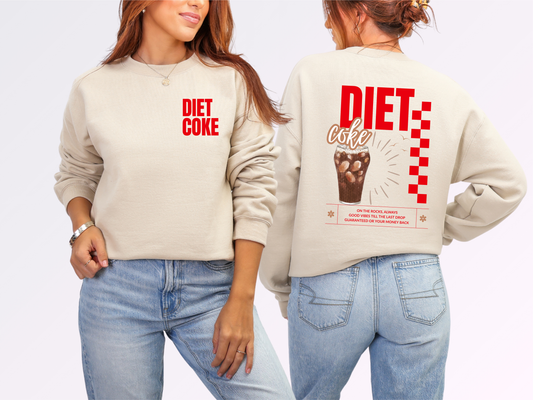 "Vintage Diet Coke" Crewneck