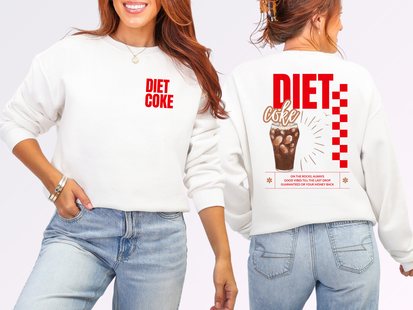 "Vintage Diet Coke" Crewneck