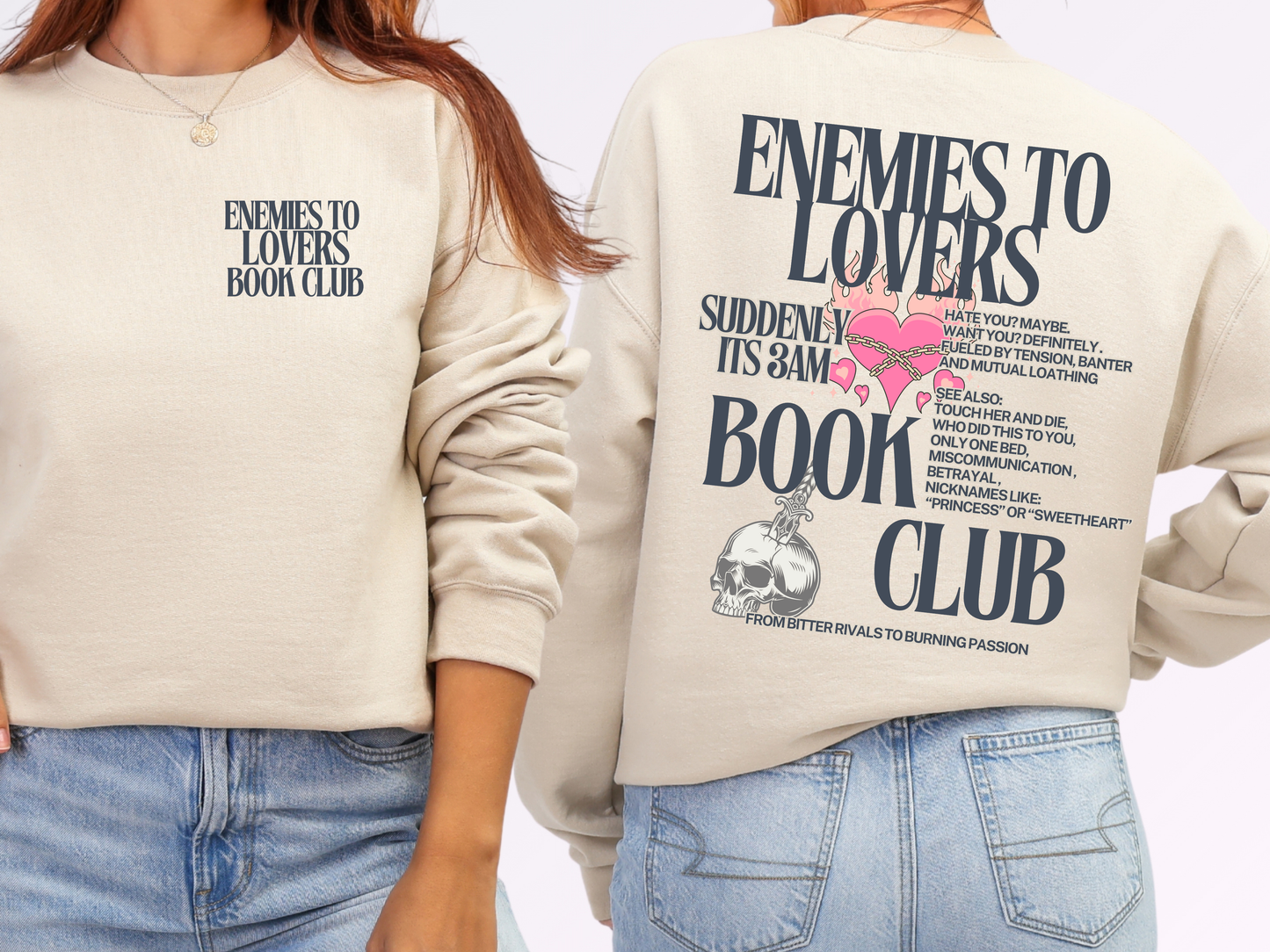 "Book Club" Crewneck (9 Club Options)