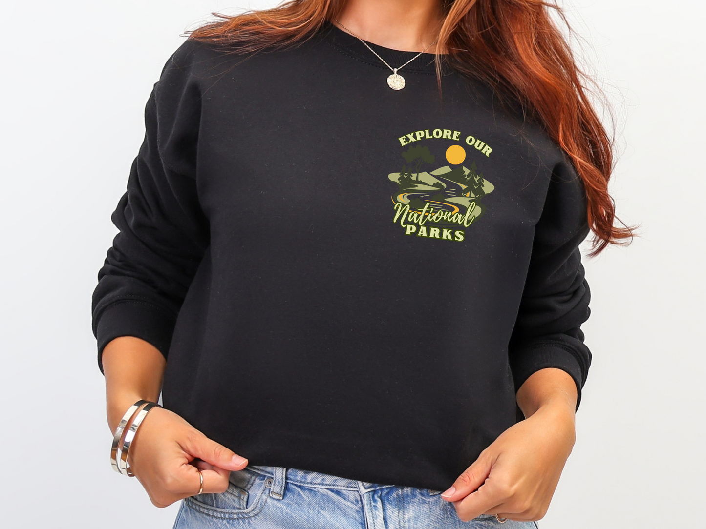 "Fantasy National Parks" Crewneck