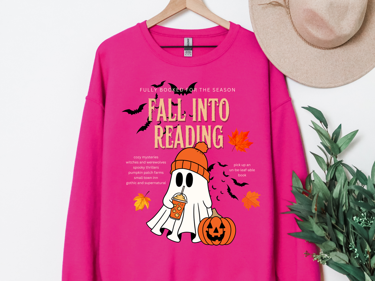 "Fall Into Reading" Crewneck