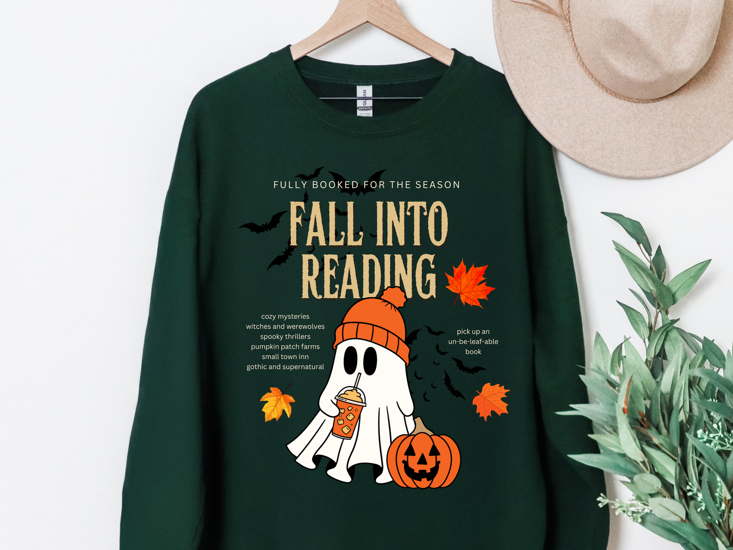 "Fall Into Reading" Crewneck
