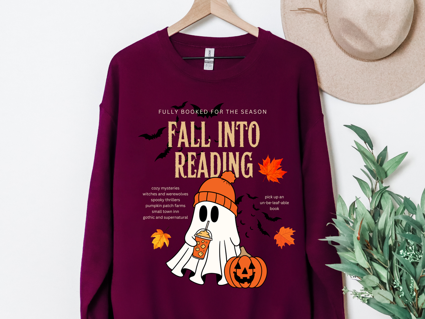 "Fall Into Reading" Crewneck