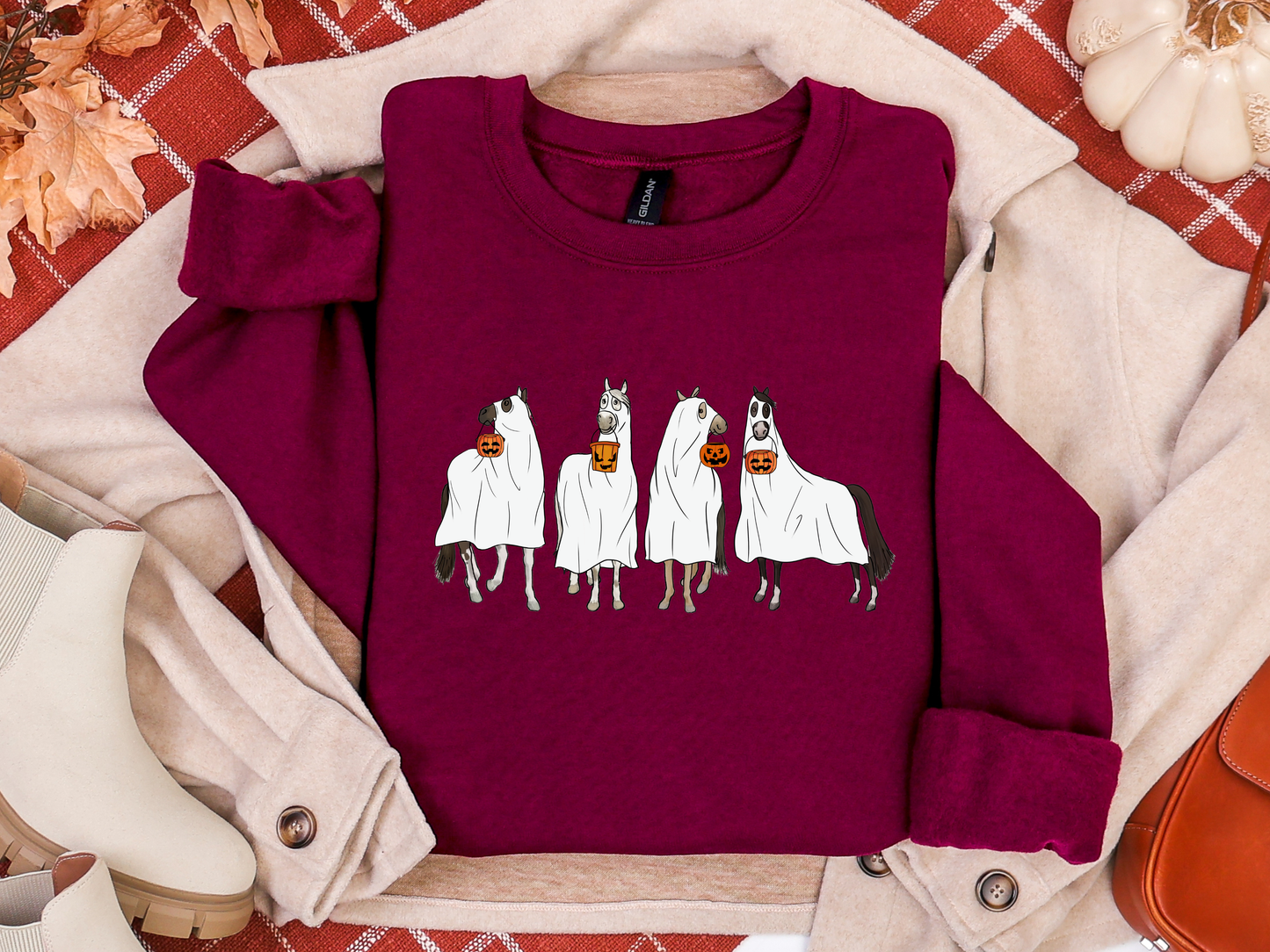 "Ghost Horses" Crewneck