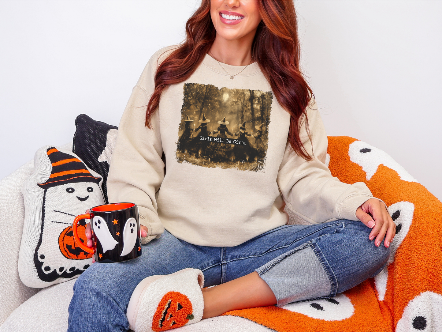 "Girls Will Be Girls" Crewneck