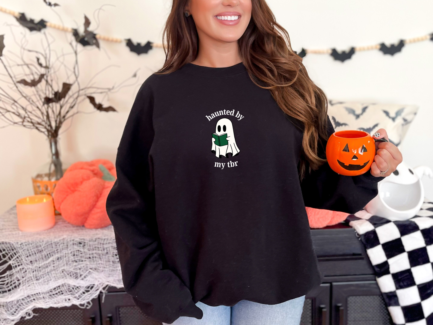 "Haunted By My TBR" Crewneck