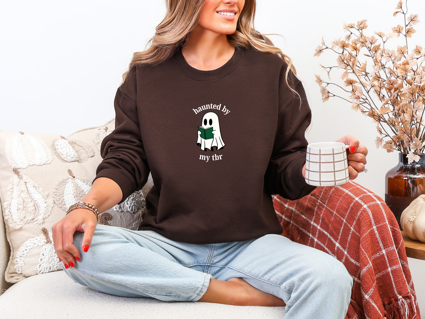 "Haunted By My TBR" Crewneck