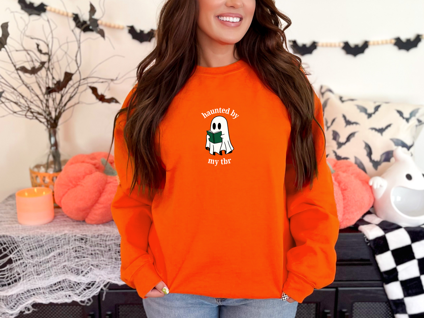 "Haunted By My TBR" Crewneck