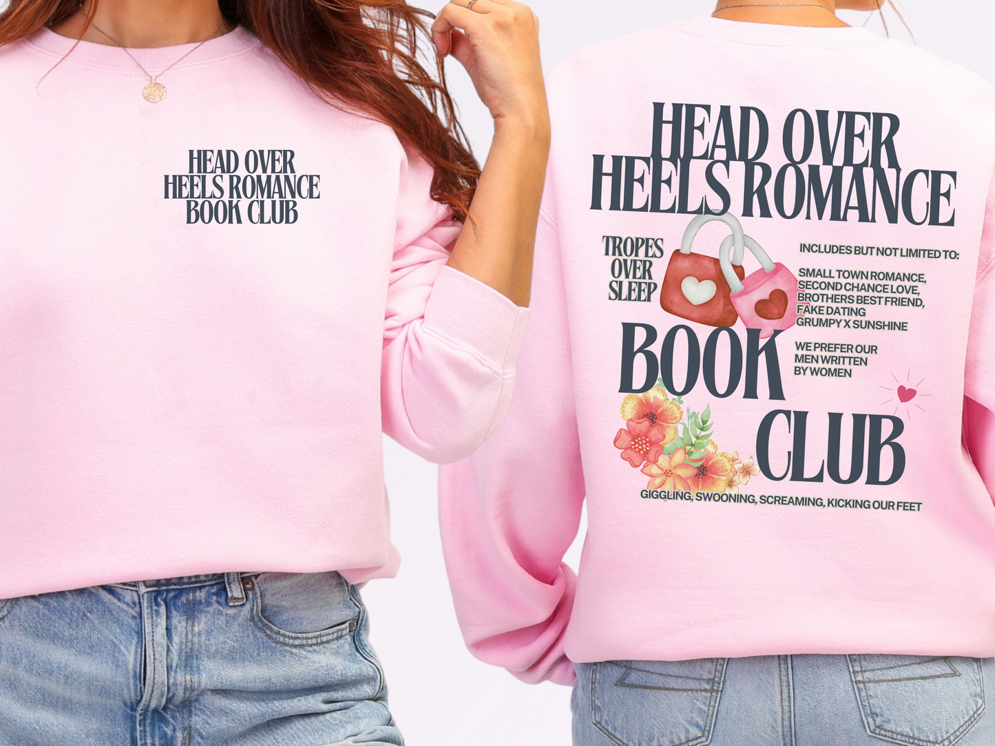 "Book Club" Crewneck (9 Club Options)