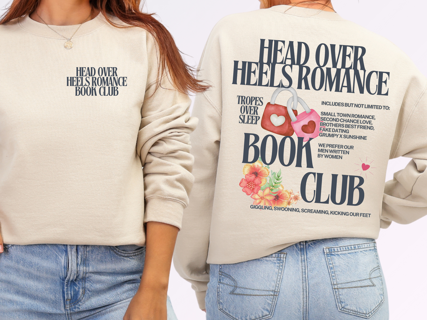 "Book Club" Crewneck (9 Club Options)