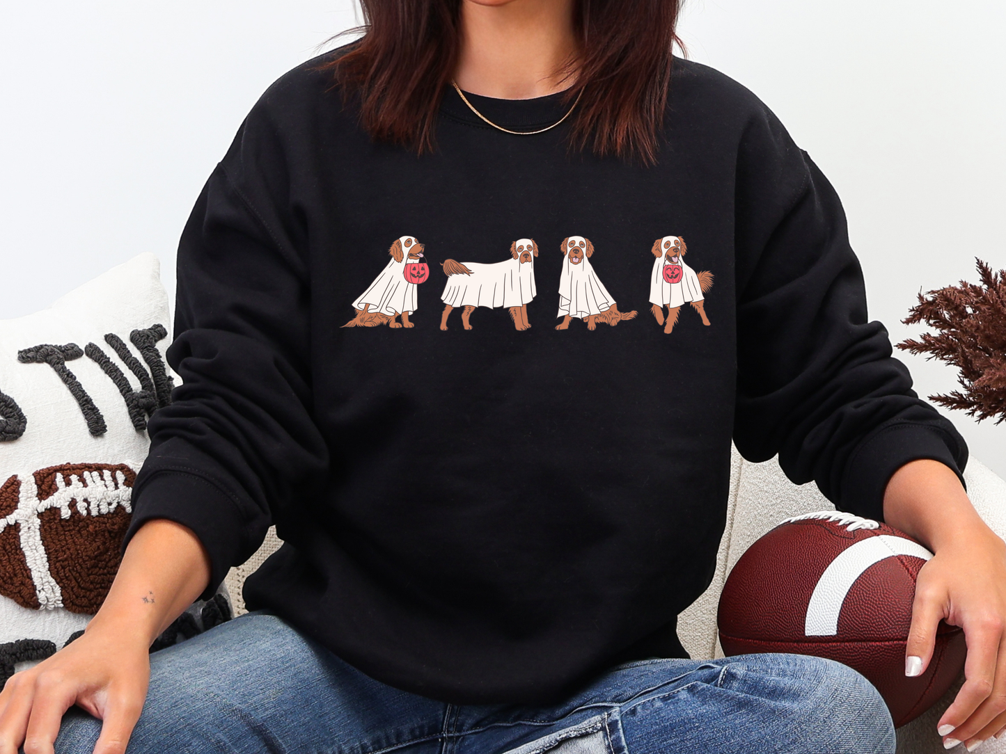 "Golden Ghosts" Crewneck