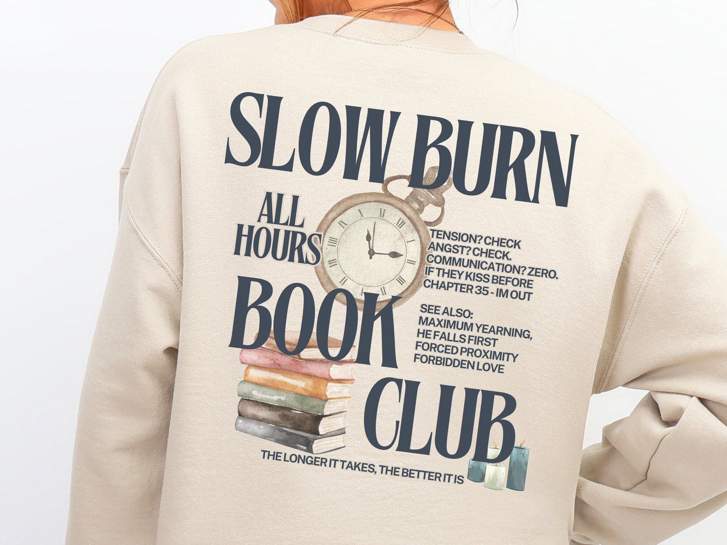 "Book Club" Crewneck (9 Club Options)