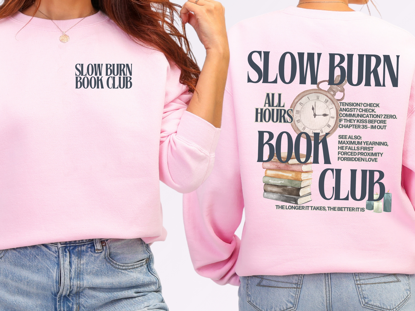 "Book Club" Crewneck (9 Club Options)