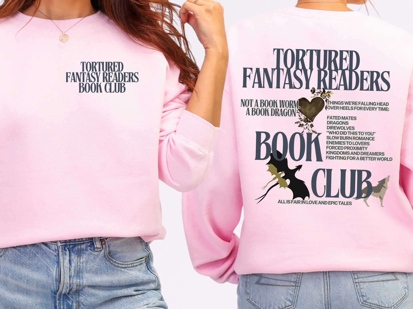 "Book Club" Crewneck (9 Club Options)